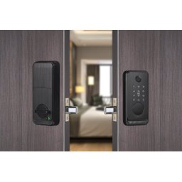 Fechadura Digital Biométrica Beluni Black Pivotante 437 Bluetooth Smart TTLock - 3