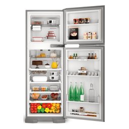 Refrigerador Brastemp Brm44hk Frost Free com Gavetão de Legumes Fresh Zone Inox - 375l 127v - 5