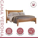 Ver imagem 7 de Conjunto Quarto de Casal Cama Queen Madeira Maciça e Mesa de Cabeceira 3 Gavetas Unique