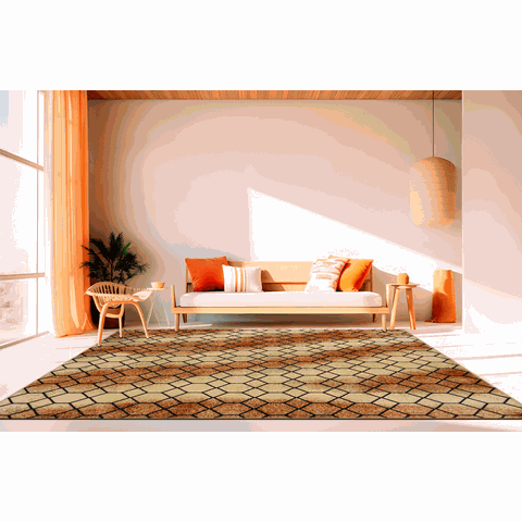Tapete Rayza Marbella Champagne Vinay 2.50m X 3.50m