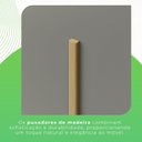 Ver mais imagens de Guarda-Roupa Solteiro 2 Portas com Espelho Lateral 2 Gavetas com Pés Costa Rica Marrom Jequitibá/Granizo
