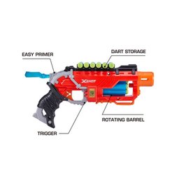 Lançador de Dardos - X-Shot Dino Attack - Dino Striker - Candide - 5