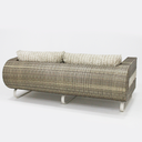 Ver imagem 3 de Jogo Conjunto de Sofá Completo em Fibra Sintética para Sala Varanda Jardim