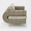 Ver imagem 5 de Jogo Conjunto de Sofá Completo em Fibra Sintética para Sala Varanda Jardim