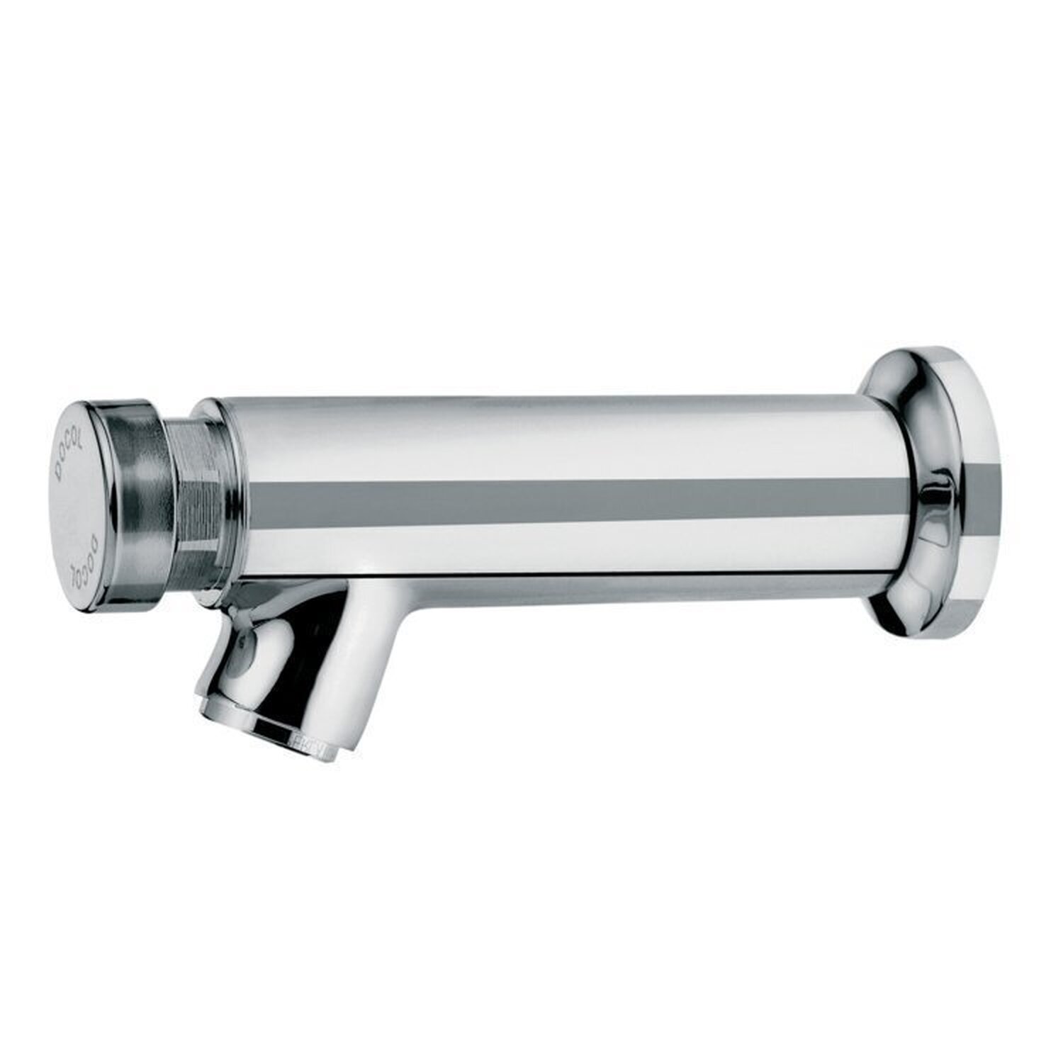 Kit 2 Torneiras para Banheiro de Parede Docol Pressmatic 120 1/2" e 3/4" Chrome - 1