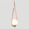 Lustre Pendente On Drop - Bronze com Globo de Vidro Branco - 4