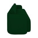 Ver imagem 6 de Sofá Living Sala de Estar Abel 240cm Bipartido Pés de Madeira Veludo Verde G33 - Gran Belo