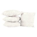 Ver imagem 1 de Kit 4 Almofadas Cheias para Sofá 45x45cm Katarine Micro Percal 300 Fios - Off White
