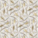 Ver imagem 1 de Papel de Parede Temático 3d Estofado Branco - 3,00x0,50m