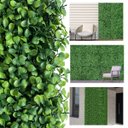 Ver imagem 7 de Kit 25 Painéis Decorativos de Jardim Vertical Artificial com Buxinho Premium UV