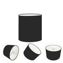 Ver imagem 2 de Cúpula Abajur Cilíndrica Cp-7001 Ø13x15cm - Preto