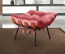 Ver imagem 2 de Puff Costela Cor:Suede Rosa 280