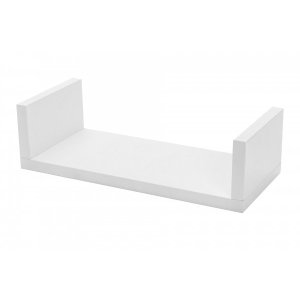 Prateleira Livros 30 x 15 cm em MDF Branco Eví Decor