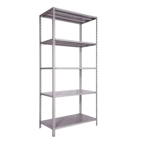 Estante de Aço com 05 Bandejas 58 cm (24/18) - 1,98x0,92x0,58m - W3 - 16005