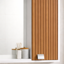 Ver imagem 6 de Espelheira para Banheiro Suspensa Cannes Armário e Prateleiras - Jm3 Móveis:branco/ripado