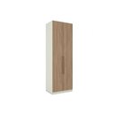 Ver imagem 1 de Módulo de Quarto Casal Guarda Roupa C- 2 Portas Mc08 Seletto Areia-jequitibá - Henn