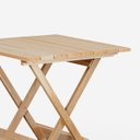 Ver imagem 4 de Mesa Dobrável 70x70cm em Madeira Maciça sem Pintura