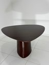 Ver mais imagens de Mesa Jantar Orgânica Cone Canya 110x115cm - Tabaco
