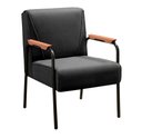 Ver imagem 1 de Poltrona Jade Cor:Veludo Preto 410