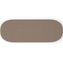 Ver imagem 5 de Cabeceira Cama Box Casal 195cm Lanna com Puff Recamier Doha W01 Bouclê Bege - Lyam Decor