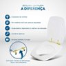 Assento Sanitário Stylus Pergamon para Louça Celite com Ferragem Dourada - 5