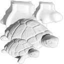 Ver imagem 5 de Kit 2 Formas de Silicone Tartaruga Grande e Pequena Decorativa Artesanato para Gesso, Concreto e Res