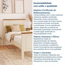 Ver imagem 7 de Cama Solteiro Ananda CabeCasa MadeiraOriginals Branco/Off-White/Mel