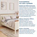 Ver mais imagens de Cama Queen Ananda CabeCasa MadeiraOriginals