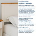 Ver imagem 6 de Cabeceira Solteiro Ananda CabeCasa MadeiraOriginals Branco