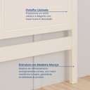 Ver imagem 5 de Cabeceira Solteiro Ananda CabeCasa MadeiraOriginals Branco