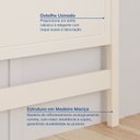 Ver imagem 5 de Cabeceira Queen Ananda CabeCasa MadeiraOriginals Branco