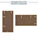 Ver imagem 7 de Espelho Decorativo Retangular 120x61cm Ananda CabeCasa MadeiraOriginals