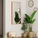Ver imagem 1 de Espelho Decorativo Retangular 120x61cm Ananda CabeCasa MadeiraOriginals