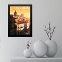 Ver imagem 2 de Quadro Decorativo Cidade Lisboa - Portugal 33x24cm:moldura Branca