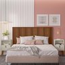 Cabeceira Para Cama Box Casal Queen 160cm Madeira Ripada - 6