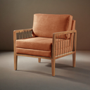 Ver imagem 6 de Poltrona Decorativa Gael Madeira Maciça