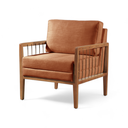 Ver imagem 2 de Poltrona Decorativa Gael Madeira Maciça