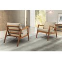 Ver imagem 1 de Poltrona Decorativa Madeira Maciça Bia Luxo