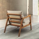 Ver mais imagens de Poltrona Decorativa Madeira Maciça Bia Luxo