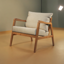 Ver imagem 6 de Poltrona Decorativa Madeira Maciça Bia Luxo