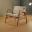 Ver imagem 6 de Poltrona Decorativa Madeira Maciça Bia Luxo