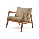 Ver imagem 2 de Poltrona Decorativa Madeira Maciça Bia Luxo