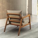 Ver mais imagens de Poltrona Decorativa Madeira Maciça Bia Luxo