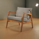 Ver imagem 6 de Poltrona Decorativa Madeira Maciça Bia Luxo