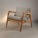 Ver imagem 5 de Poltrona Decorativa Madeira Maciça Bia Luxo