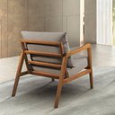 Ver mais imagens de Poltrona Decorativa Madeira Maciça Bia Luxo