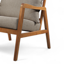 Ver imagem 4 de Poltrona Decorativa Madeira Maciça Bia Luxo