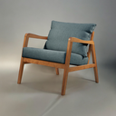 Ver imagem 5 de Poltrona Decorativa Madeira Maciça Bia Luxo