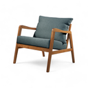 Ver imagem 2 de Poltrona Decorativa Madeira Maciça Bia Luxo