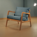 Ver imagem 6 de Poltrona Decorativa Madeira Maciça Bia Luxo